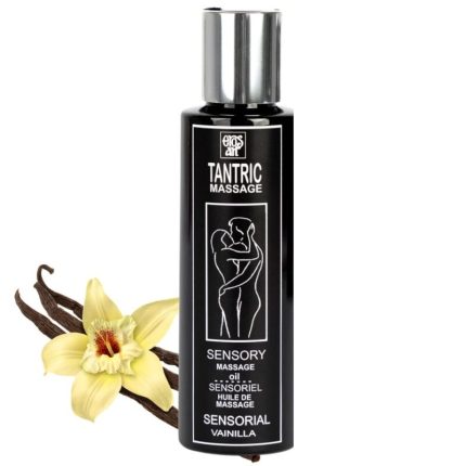 EROS-ART - NATÜRLICHES TANTRISCHES MASSAGEÖL UND APHRODISIAKUM VANILLE 100 ML - Größe L
