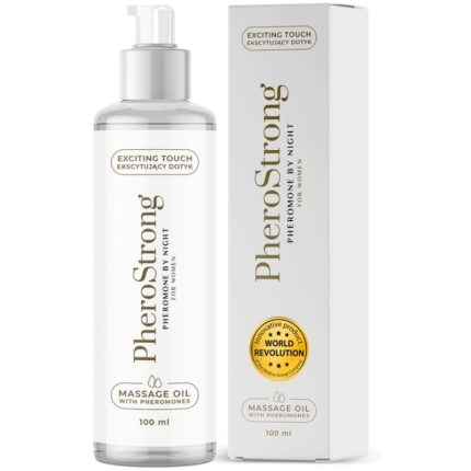 PHEROSTRONG - MASSAGEÖL FÜR DIE NACHT FÜR FRAUEN 100 ML - Größe L