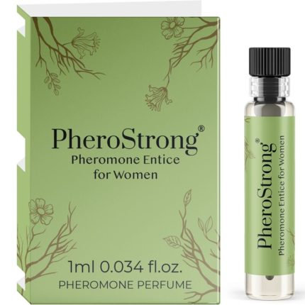 PHEROSTRONG - PHEROMONPARFÜM ENTICE FÜR FRAUEN 1 ml - Größe M