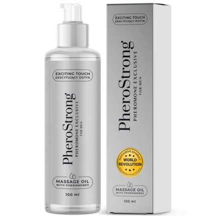 PHEROSTRONG - MASSAGEÖL EXKLUSIV FÜR MNNER 100 ML - Größe L