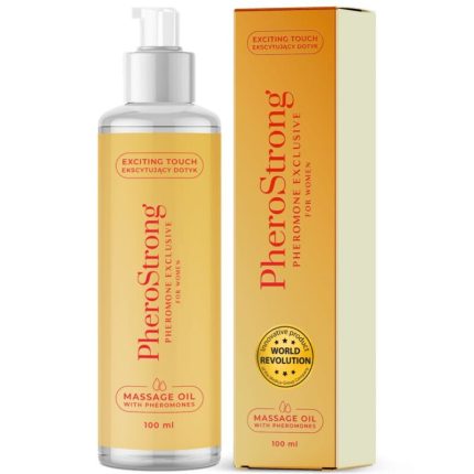 PHEROSTRONG - MASSAGEÖL EXKLUSIV FÜR FRAUEN 100 ML - Größe L
