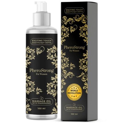 PHEROSTRONG - MASSAGEÖL FÜR FRAUEN 100 ML - Größe L
