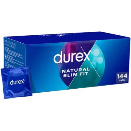 DUREX - NATÜRLICHE SLIM FIT BASIC 144 EINHEITEN - Größe 144