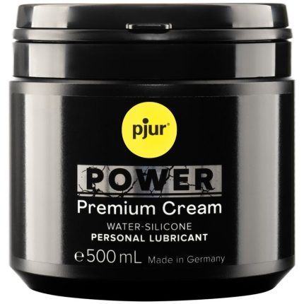PJUR - POWER PREMIUM CREME PERSÖNLICHES SCHMIERMITTEL 500 ML - Größe ML