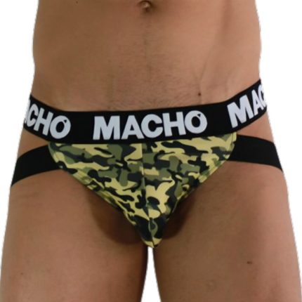 MACHO - MX28MV JOCK MILITARY GREEN S - Größe S