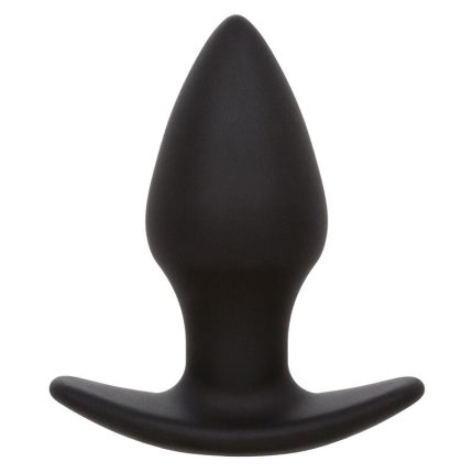 CALEXOTICS - ROCK BOTTOM PERFECT ANAL PLUG 10 VIBRATIONEN SILIKON SCHWARZ - Größe 10