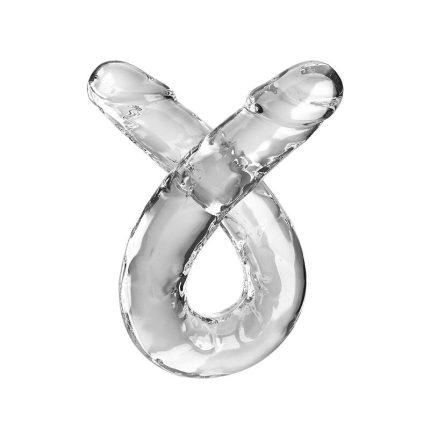 Double Trouble Doppeldildo 46 cm klar - Größe 46