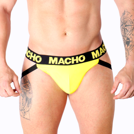 MACHO - MX25A JOCK LYCRA GELB S - Größe S