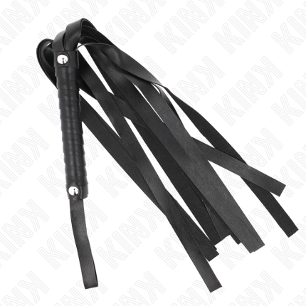 KINK - SCHWARZE BREITSCHWANZPEITSCHE 48,5 CM - Größe 48