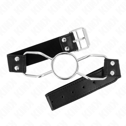 KINK - SPIDER MOUTH GAG 60 X 3 CM GRÖSSE M 4,5 CM - Größe X