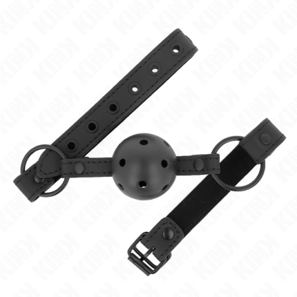 KINK - NEOPRENBALL 4,5 CM KNEBEL 63,5 X 2 CM VERSTELLBAR 41 X 59 CM - Größe X