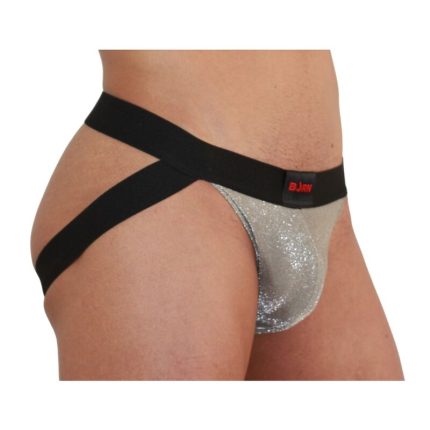 Jock glänzend beige schwarz - Größe XL