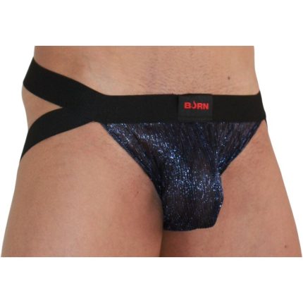 BURN - 006 JOCK GLÄNZEND BLAU / SCHWARZ XL - Größe XL