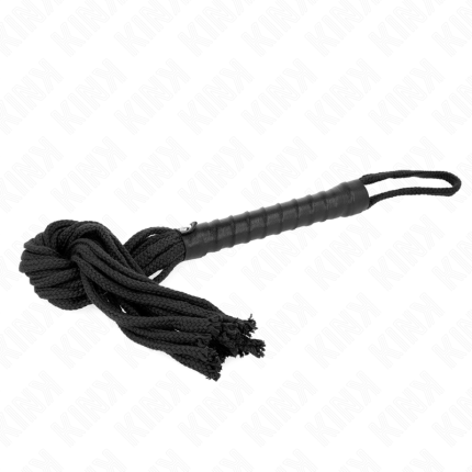 KINK - SCHWARZE SEILPEITSCHE 56 CM - Größe 56