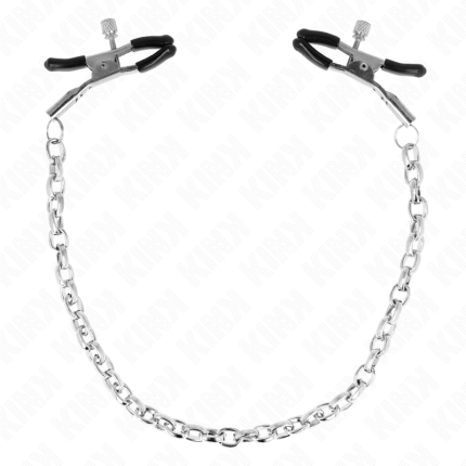 KINK - DICKE KETTE NIPPELKLEMMEN 30 CM - Größe 30