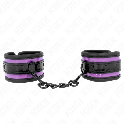 KINK - NEOPREN HANDGELENKFESSELN HELLLILA VERSTELLBAR 21-28 CM X 5 CM - Größe X