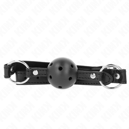 Hohlharter schwarzer Ball 4,5 cm - Größe X