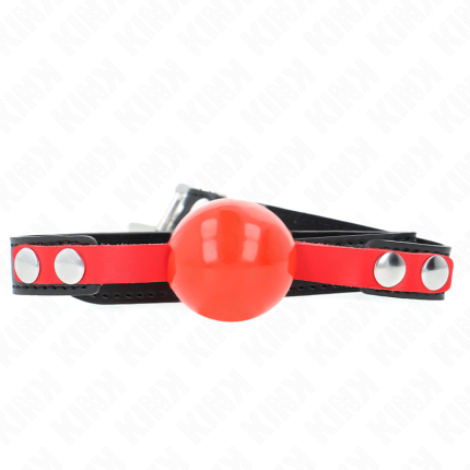 Soft TPE Ball Gag verstellbar 37-52 cm - Größe X