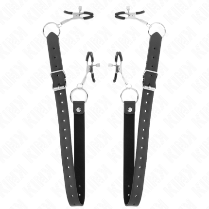 4 Klitorisklemmen verstellbar 34-48 cm - Größe 48