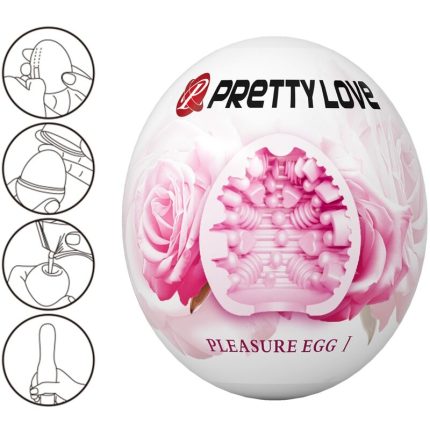 PRETTY LOVE - MÄNNLICHER MASTURBATOR EI ROSA - Größe M