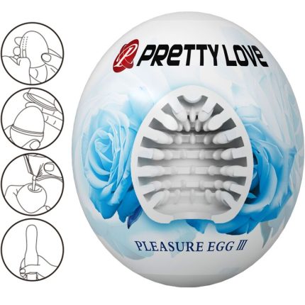 PRETTY LOVE - MÄNNLICHER MASTURBATOR EIERWEISS - Größe M