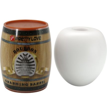 PRETTY LOVE - MÄNNLICHER MASTURBATOR, EIWEISS, MODELL 2 - Größe M