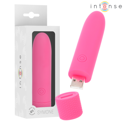Symone USB Wiederaufladbarer Vibrationsbullet - Größe X