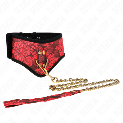 KINK - SCANDAL MODELL HALSKETTE MIT SPITZENBAND 75 CM 44 X 10 CM - Größe X