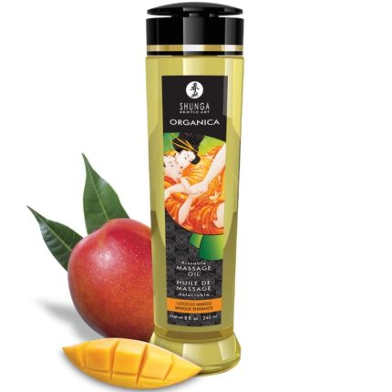 SHUNGA - BIO MASSAGEÖL MANGO 240 ML - Größe L