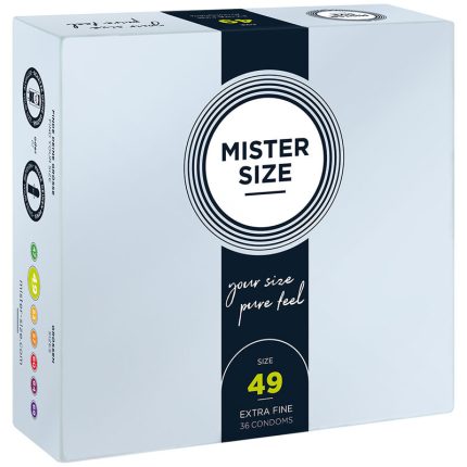 MISTER SIZE - KONDOMGRÖSSE S 49 MM (36 EINHEITEN) - Größe S