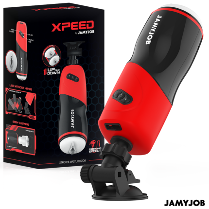 Xpeed Automatischer Masturbator mit 5 Stossmodi und Soundeffekt