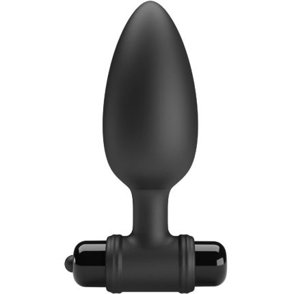 Vibra Butt Plug 2 Anal Plug 10 Vibrations Schwarz - Größe 10