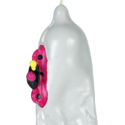 CONDOMERIE - HANDBEMALTE NEUHEITSKONDOME MOTORRAD XL - Größe XL