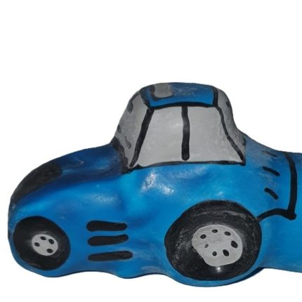 CONDOMERIE - HANDBEMALTE NEUHEITSKONDOME TRAKTOR BLAU XL - Größe XL