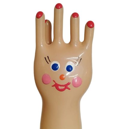 CONDOMERIE - HANDBEMALTE NEUHEITSKONDOME GROSSE GLÜCKLICHE HAND XL - Größe XL