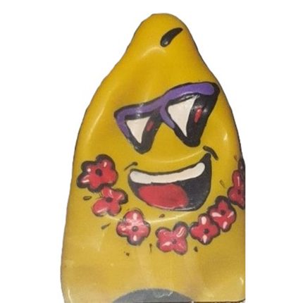 CONDOMERIE - HANDBEMALTE NEUHEITSKONDOME FRIKI TIKI XL - Größe XL