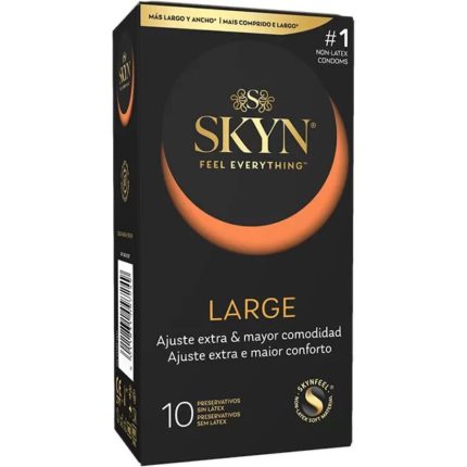 SKYN - GROSSE EXTRA ANPASSUNGSKONDOME 10 EINHEITEN - Größe 10