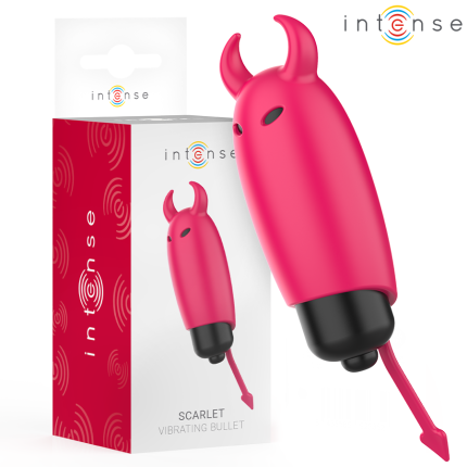 INTENSE - SCARLET VIBRIERENDE KUGEL RED DEMON 9,3 X 2,4 CM - Größe X