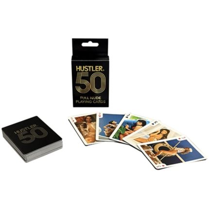 KHEPER GAMES - HUSTLER 50 VOLLSTÄNDIG NACKTE SPIELKARTEN - Größe 50