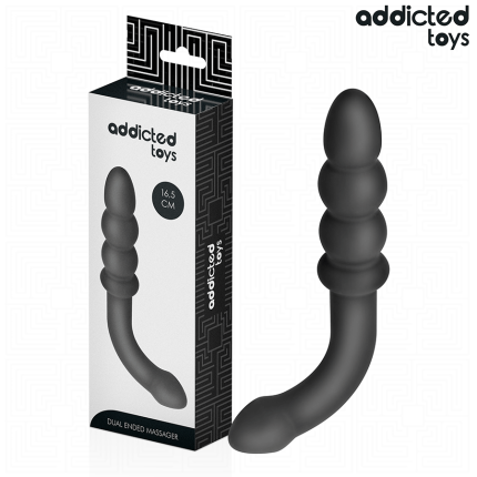 ADDICTED TOYS - DOPPELMASSAGER 16,5 CM - Größe 16