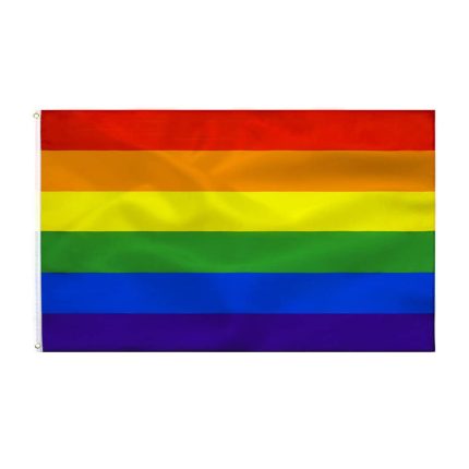 PRIDE - REGENBOGENFLAGGE 90 X 150 CM - Größe X