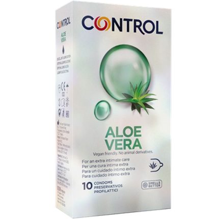 CONTROL - KONDOME MIT ALOE VERA 10 EINHEITEN - Größe 10