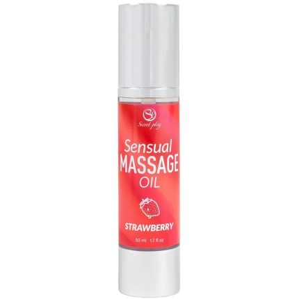 SECRETPLAY - ERDBEERE-MASSAGEÖL - Größe L
