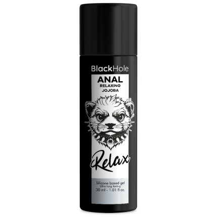 BLACK HOLE -  SCHWARZE LOCH-GEL-SILIKON-BASIS-ANAL-DILATION 30 ML - Größe ML