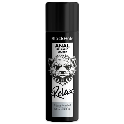 BLACK HOLE - ANAL ENTSPANNENDE JOJOBA RELAX SILIKONBASIS 100 ML - Größe ML
