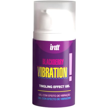 INTT RELEASES - FLÜSSIGE VIBRATIONSGEL MIT BROMBEERGESCHMACK 15 ML - Größe ML