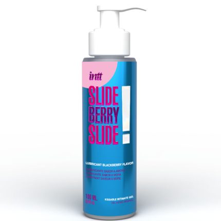 INTT RELEASES - KÜSSBARES INTIMGLEITMITTEL AUF WASSERBASIS MIT BROMBEERGESCHMACK 100 ML - Größe ML
