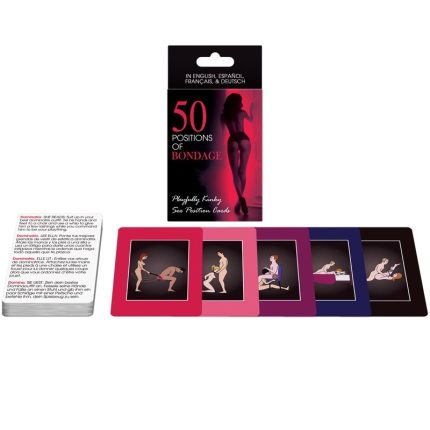 KHEPER GAMES - 50 POSITIONEN VON BONDAGE-KARTEN - Größe 50