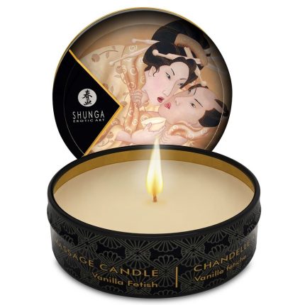 SHUNGA - MINI CARESS BY CANDELIGHT VANILLE MASSAGEKERZE 30 ML - Größe ML