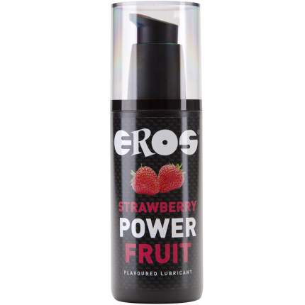 EROS POWER LINE - STRAWBERRY POWER FRUIT FLAVOURED LUBRICANT 125 ML - Größe ML